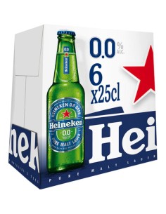 CERVEZA HEINEKEN 0% PK-6 250 ML