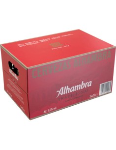 CERVEZA ALHAMBRA 1/4 CAJA 24 UND