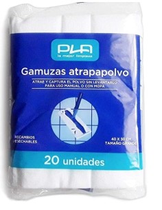 GAMUZA ATRAPAPOLVO PLA 20 UND