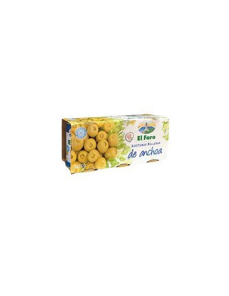ACEITUNAS FARO RELLENAS PK-3 1/8 150 GR