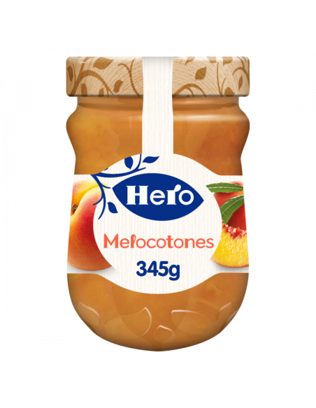 MERMELADA  HERO MELOCOTON TARRO 330 GRS