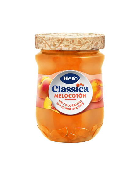 MERMELADA  HERO MELOCOTON TARRO 330 GRS