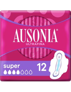 COMPRESAS AUSONIA ULTRAFINA SUPER 12 UDS.