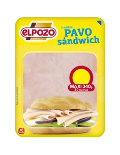 PAVO SANDWICH 360G EL POZO
