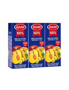 ZUMO JUVER MELOCOTON MINI BRIK PK-3