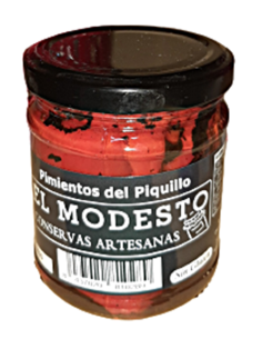 PIMIENTOS DEL PIQUILLO 180 GR. EL MODESTO