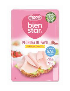 PECHUGA PAVO ELPOZO BIENSTAR BAJO EN SAL 115G
