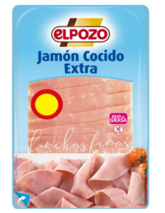 JAMON COCIDO LONCHAS FINAS 115 GR. ELPOZO