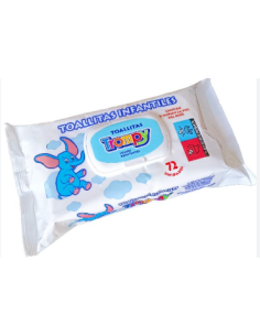 TOALLITAS INFANTILES TROMPY 72 UND
