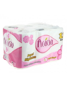HIGIENICO ACACIA 12 ROLLOS 2 CAPAS