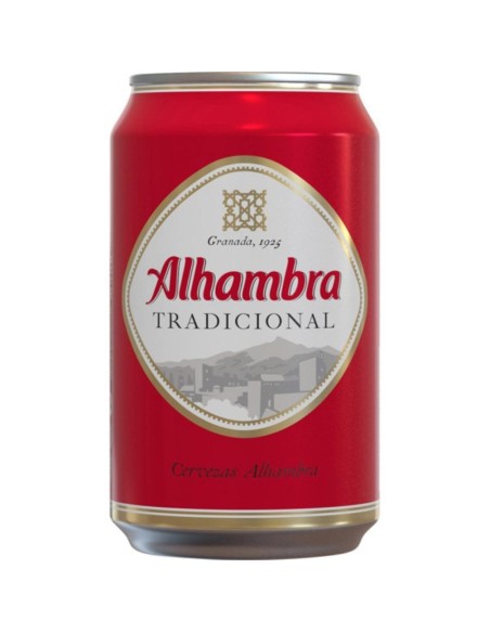 CERVEZA ALHAMBRA LATA 33 CL.
